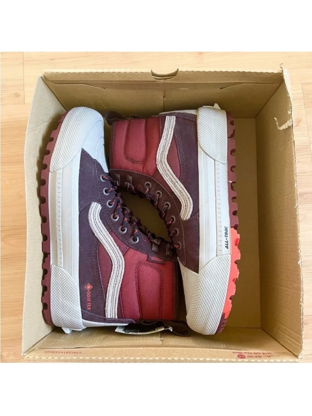 Vans chocolate brown